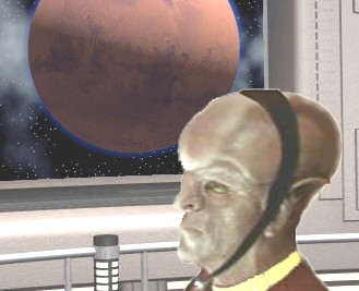 Justin Long as "Navigator Escri"