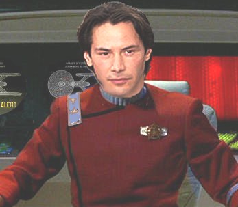 Keanu Reeves as "Peter Kirk"